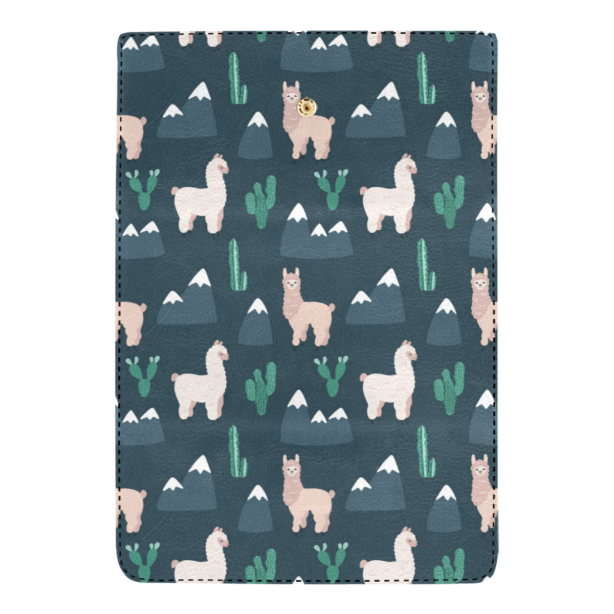 Llama Pattern Print Design 06 Women's Trifold Wallet