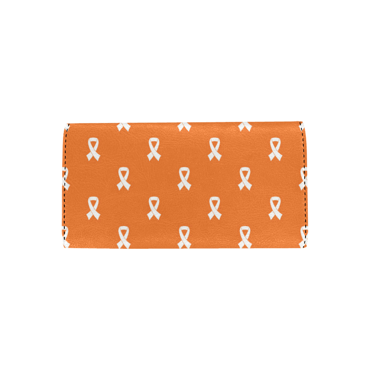 Appendix cancer Pattern Print Design 01 Women's Trifold Wallet