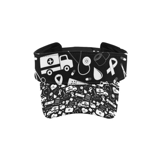Medical Pattern Print Design 01 Unisex Sun Visor