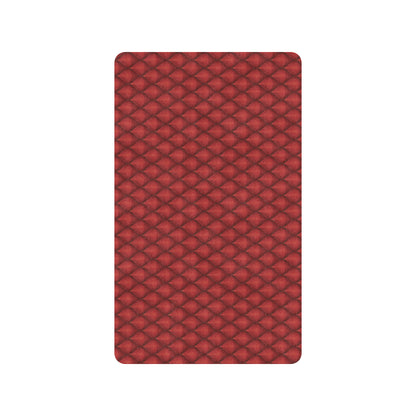 Dragons Red Skin Texture Rubber Doormat