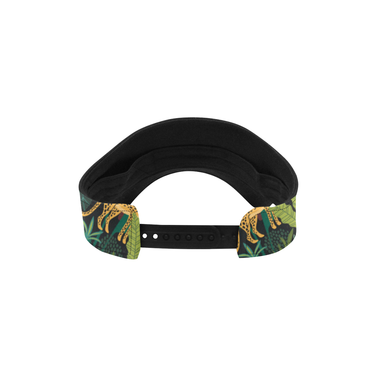 Jaguar Jungle Pattern Print Design 03 Unisex Sun Visor