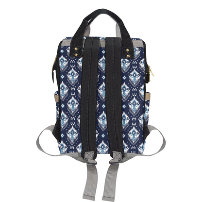 Ethnic Ornament Print Pattern Diaper Bag Backpack