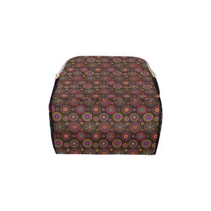 Bohemian Pattern Print Design 01 Diaper Bag Backpack