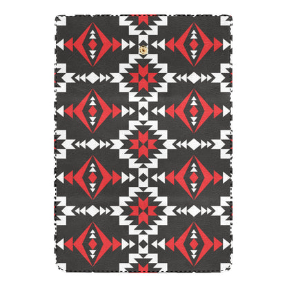 Navajo Pattern Print Design A02 Women's Trifold Wallet