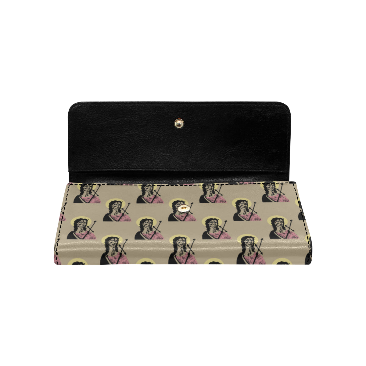 Christian Pattern Print Design 04 Women's Trifold Wallet