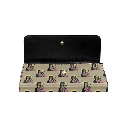 Christian Pattern Print Design 04 Women's Trifold Wallet