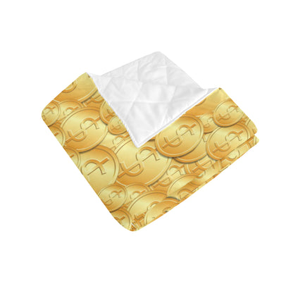 Dollar Pattern Print Design DO03 Premium Quilt