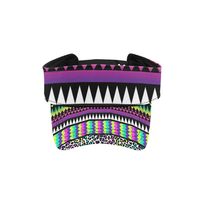 Animal Skin Aztec Rainbow Unisex Sun Visor