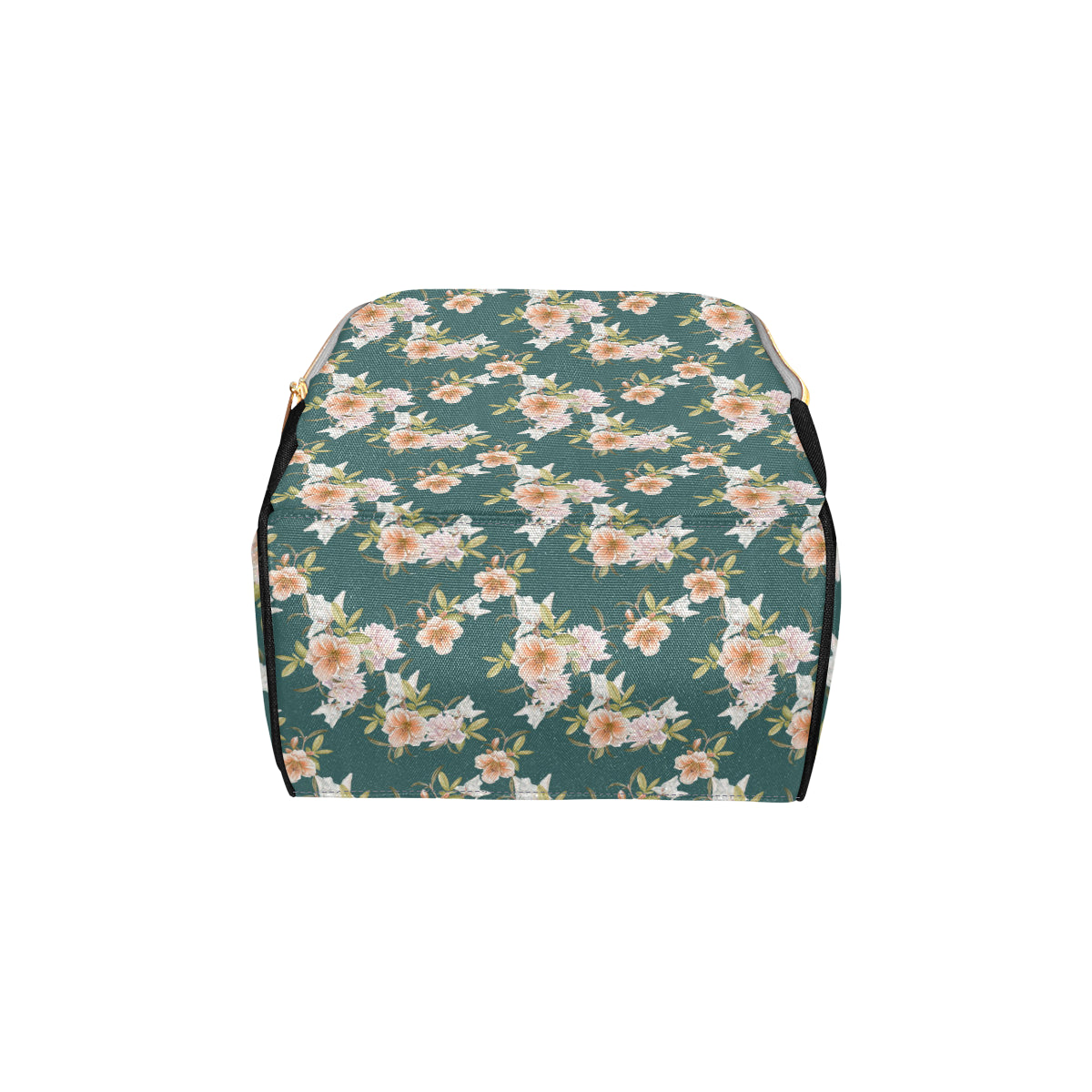 Iris Pattern Print Design IR01 Diaper Bag Backpack