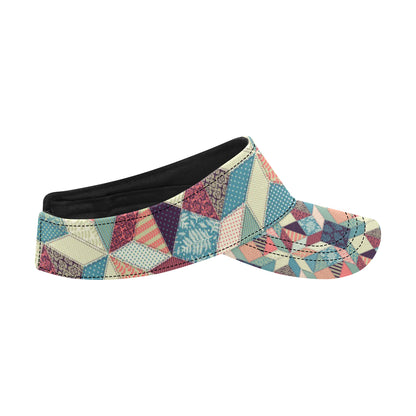 Patchwork Pattern Print Design 02 Unisex Sun Visor