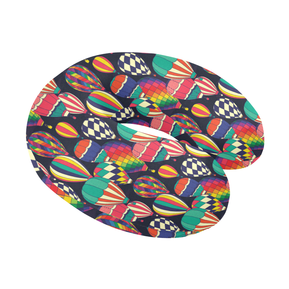 Ballon Pattern Print Design 02 U-Shaped Travel Neck Pillow