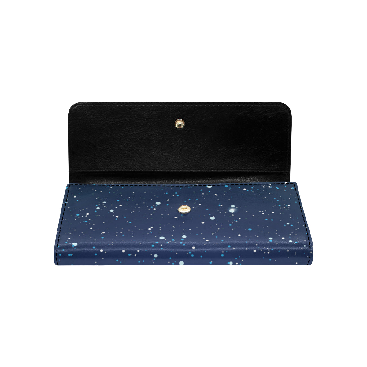 Night sky Pattern Print Design A03 Women's Trifold Wallet