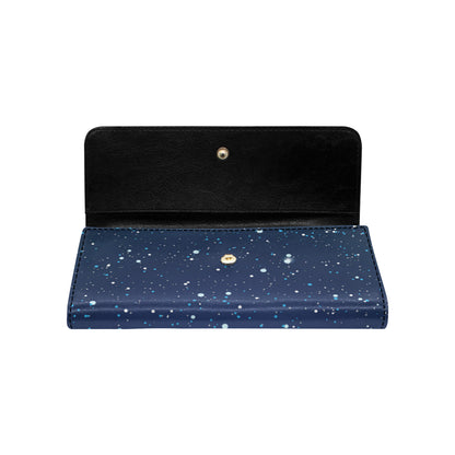 Night sky Pattern Print Design A03 Women's Trifold Wallet