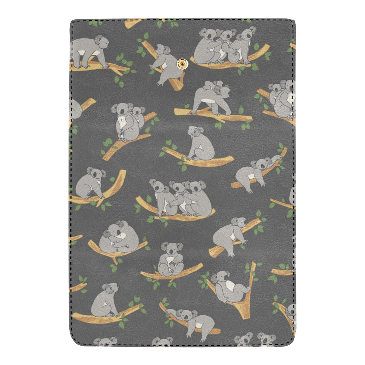 Koala Pattern Print Design 07 Women's Trifold Wallet