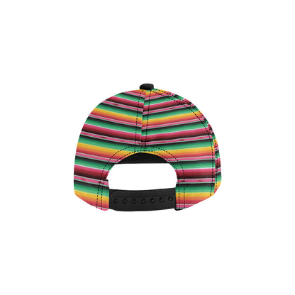 Mexican Blanket Classic Print Pattern Snapback Cap