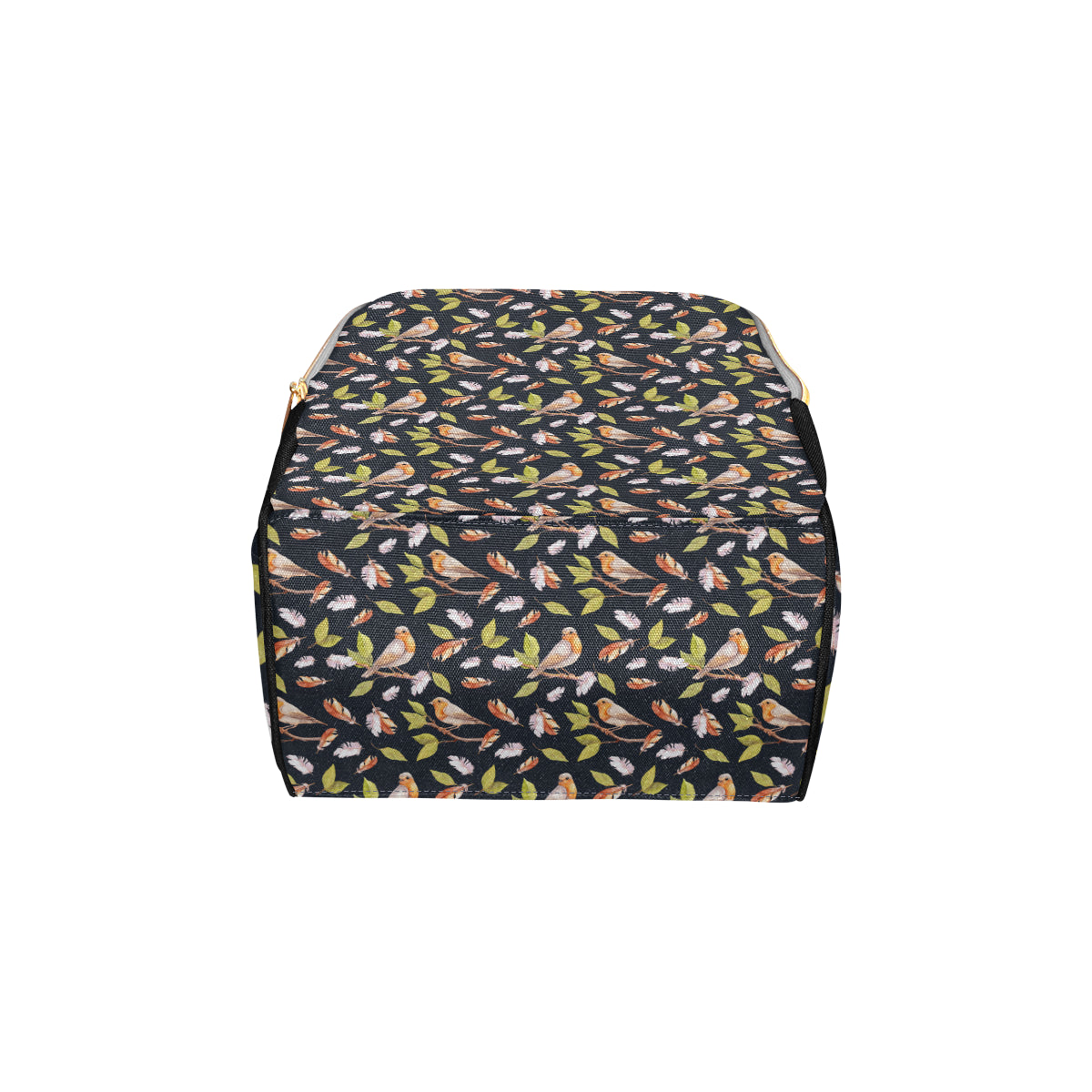 Birds Pattern Print Design 02 Diaper Bag Backpack