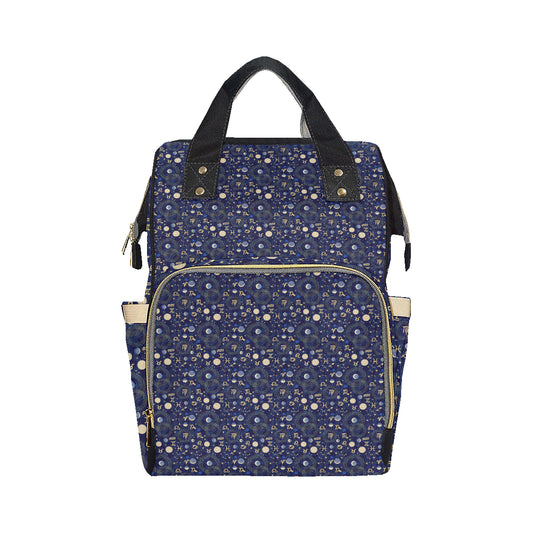 ZodiacThemed Design Print Diaper Bag Backpack