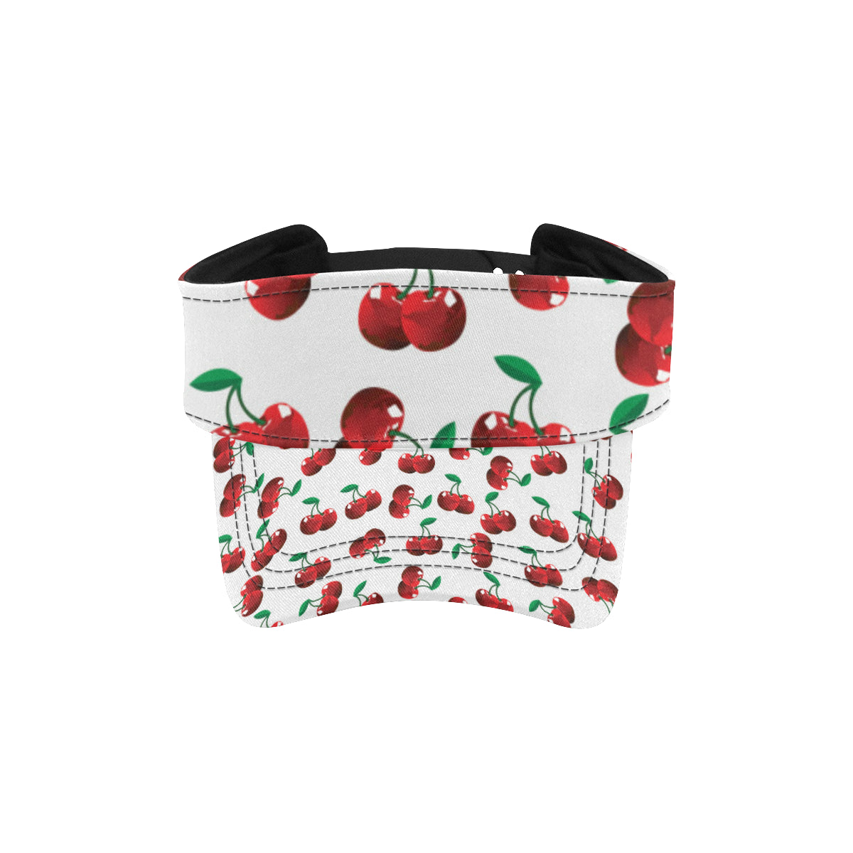 Cherry Pattern Print Design 01 Unisex Sun Visor