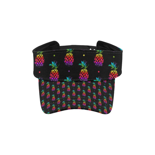 Pineapple Rainbow Dot Print Unisex Sun Visor