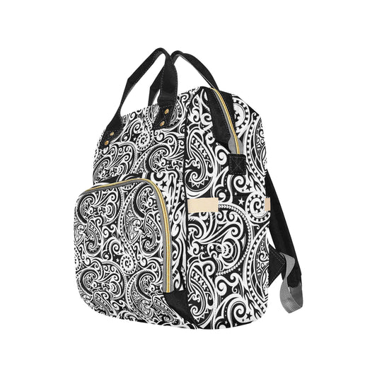 Polynesian Traditional Tribal Diaper Bag Backpack