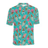 Ice Cream Pattern Print Design IC01 Men Polo Shirt