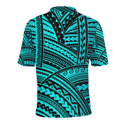 Polynesian Tribal Men Polo Shirt