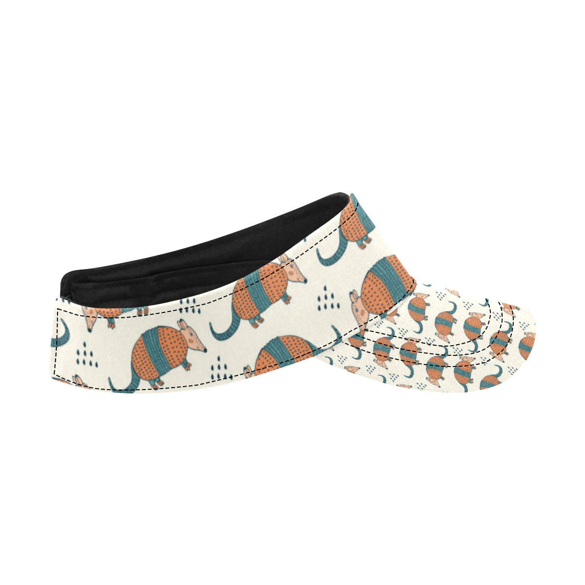 Armadillo Pattern Print Design 01 Unisex Sun Visor