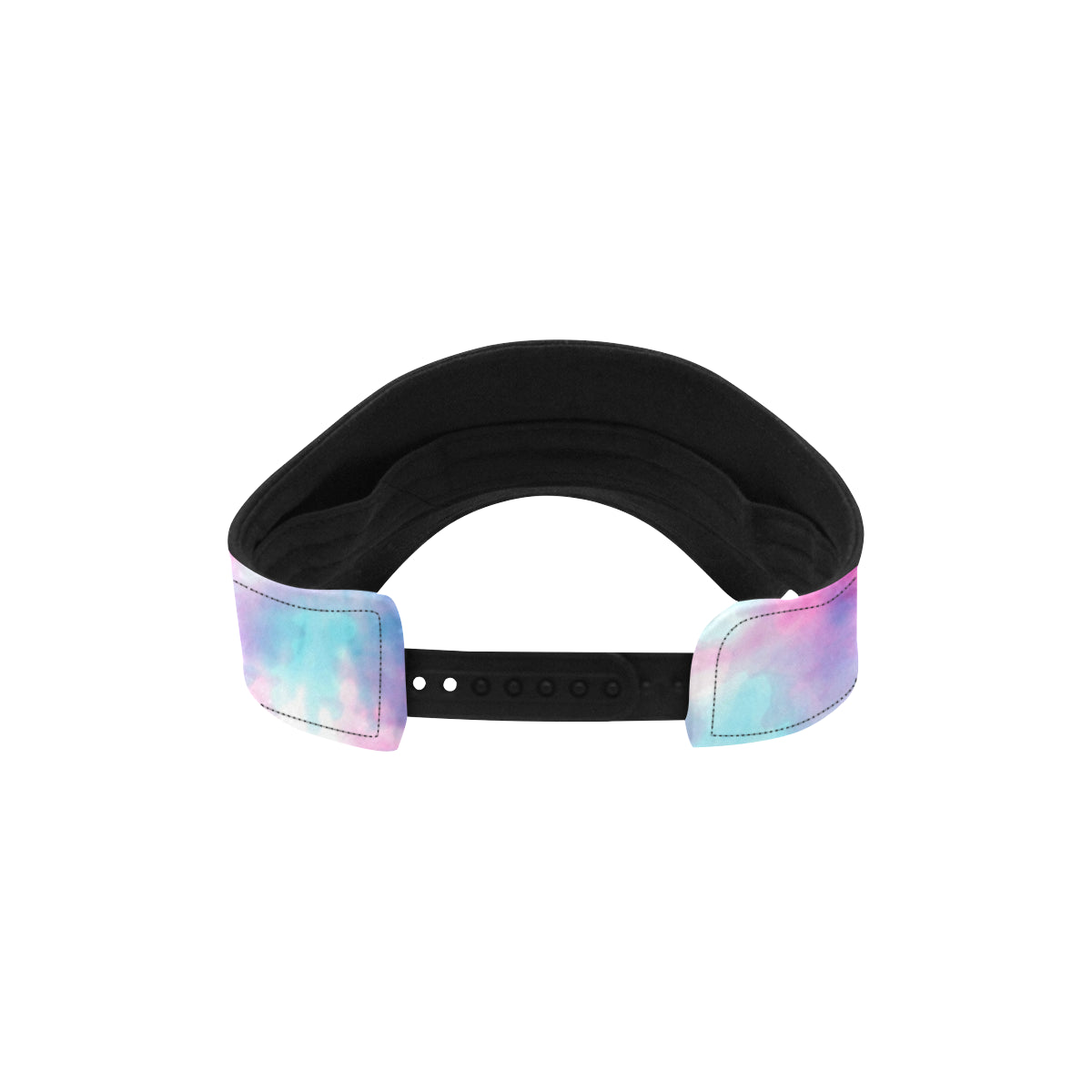 Tie Dye Blue Pink Unisex Sun Visor