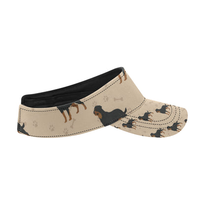 Rottweiler Pattern Print Design A01 Unisex Sun Visor