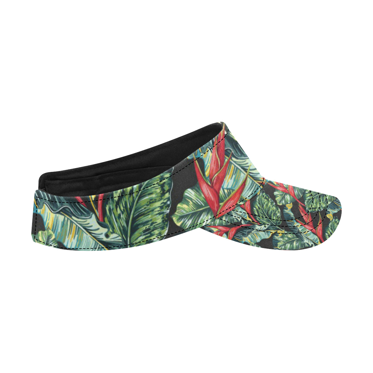 Bird Of Paradise Pattern Print Design BOP06 Unisex Sun Visor