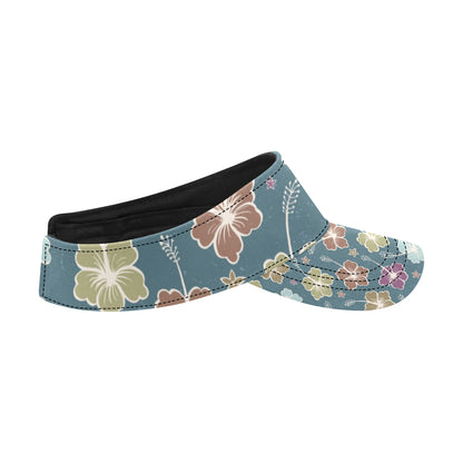 Hibiscus Pattern Print Design HB033 Unisex Sun Visor