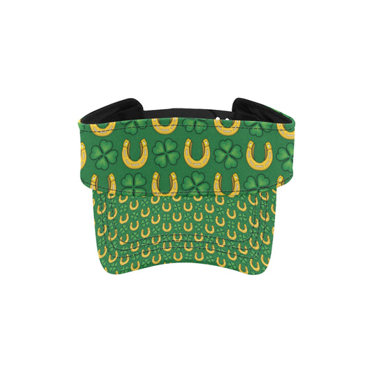 Shamrock Horseshoes Print Pattern Unisex Sun Visor