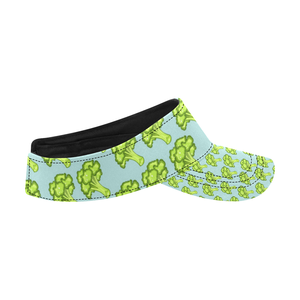 Broccoli Pattern Print Design 02 Unisex Sun Visor