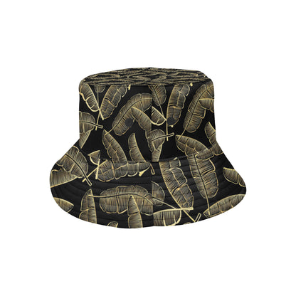 Banana Leaf Pattern Print Design BL07 Unisex Bucket Hat
