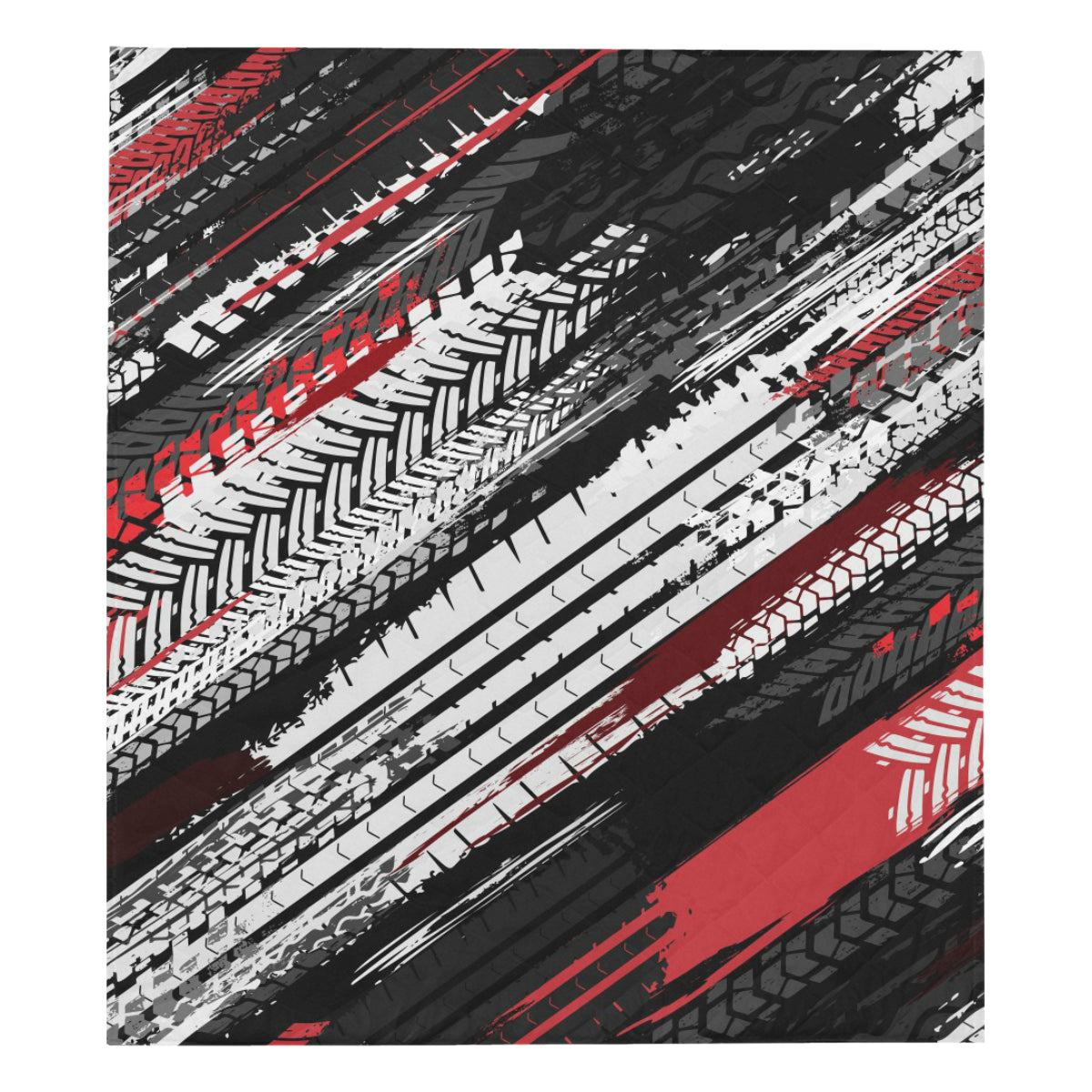 Racing Pattern Print Design A03 Premium Quilt