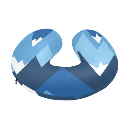 Mountain Pattern Print Design 04 U-Shaped Travel Neck Pillow