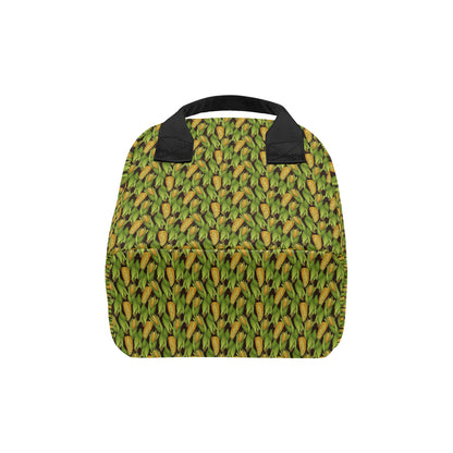 Agricultural Corn cob Print Insulated Lunch Bag