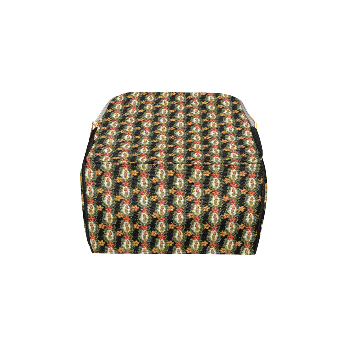 Hawaiian Flower Hula Hibiscus Print Diaper Bag Backpack