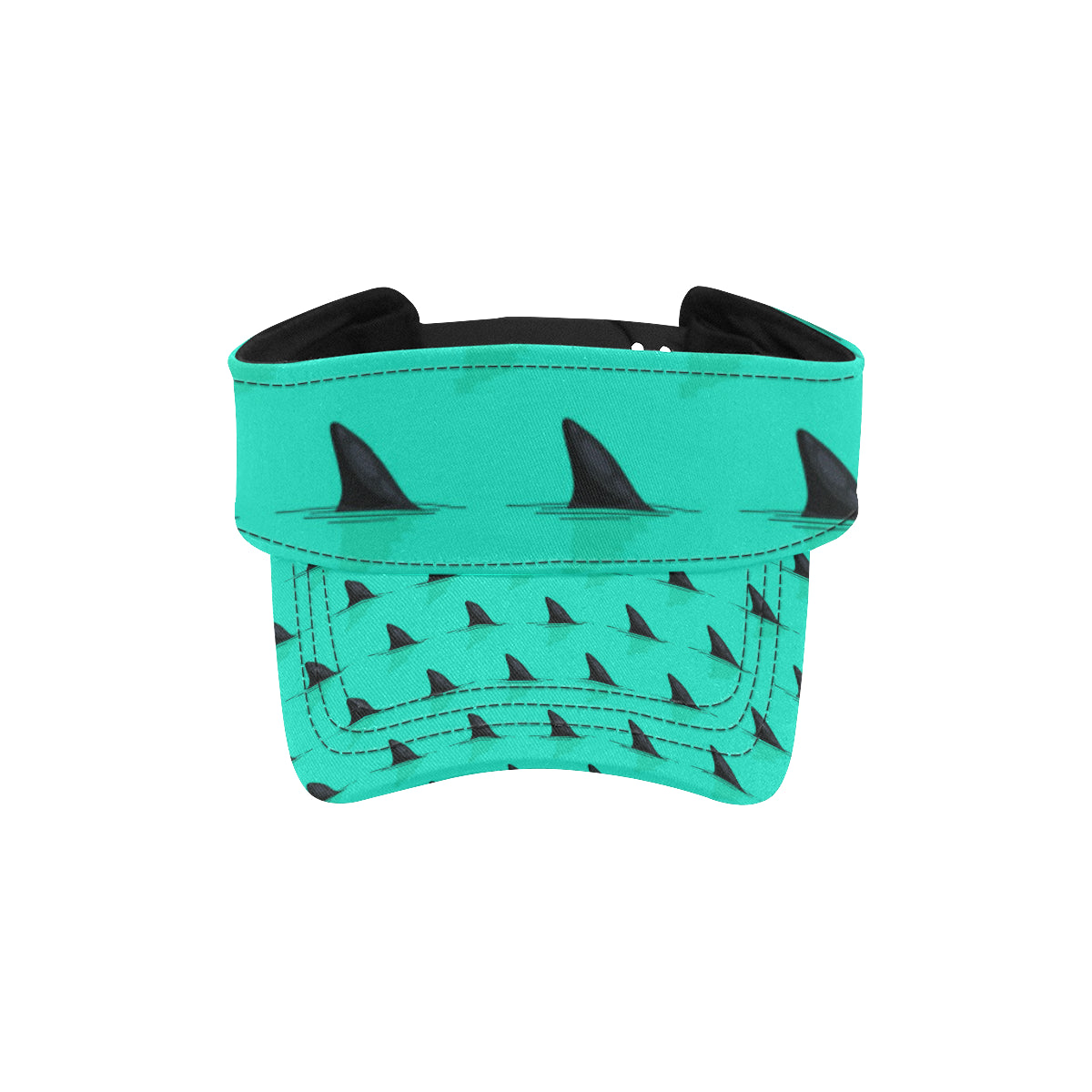 Shark Fin Pattern Unisex Sun Visor