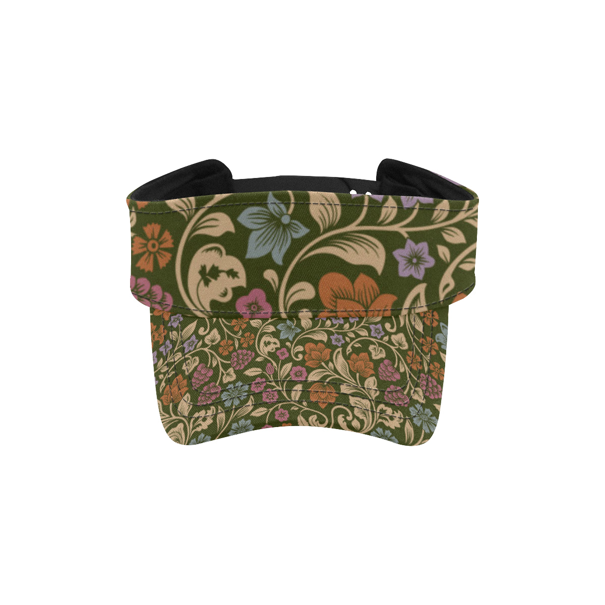Floral Vintage Print Pattern Unisex Sun Visor