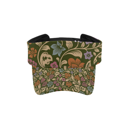 Floral Vintage Print Pattern Unisex Sun Visor