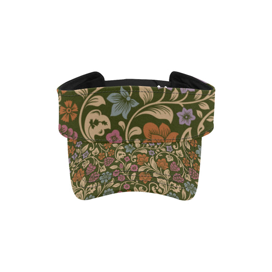 Floral Vintage Print Pattern Unisex Sun Visor