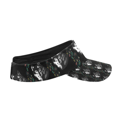 Wolf Black Dream Catcher Design Print Unisex Sun Visor