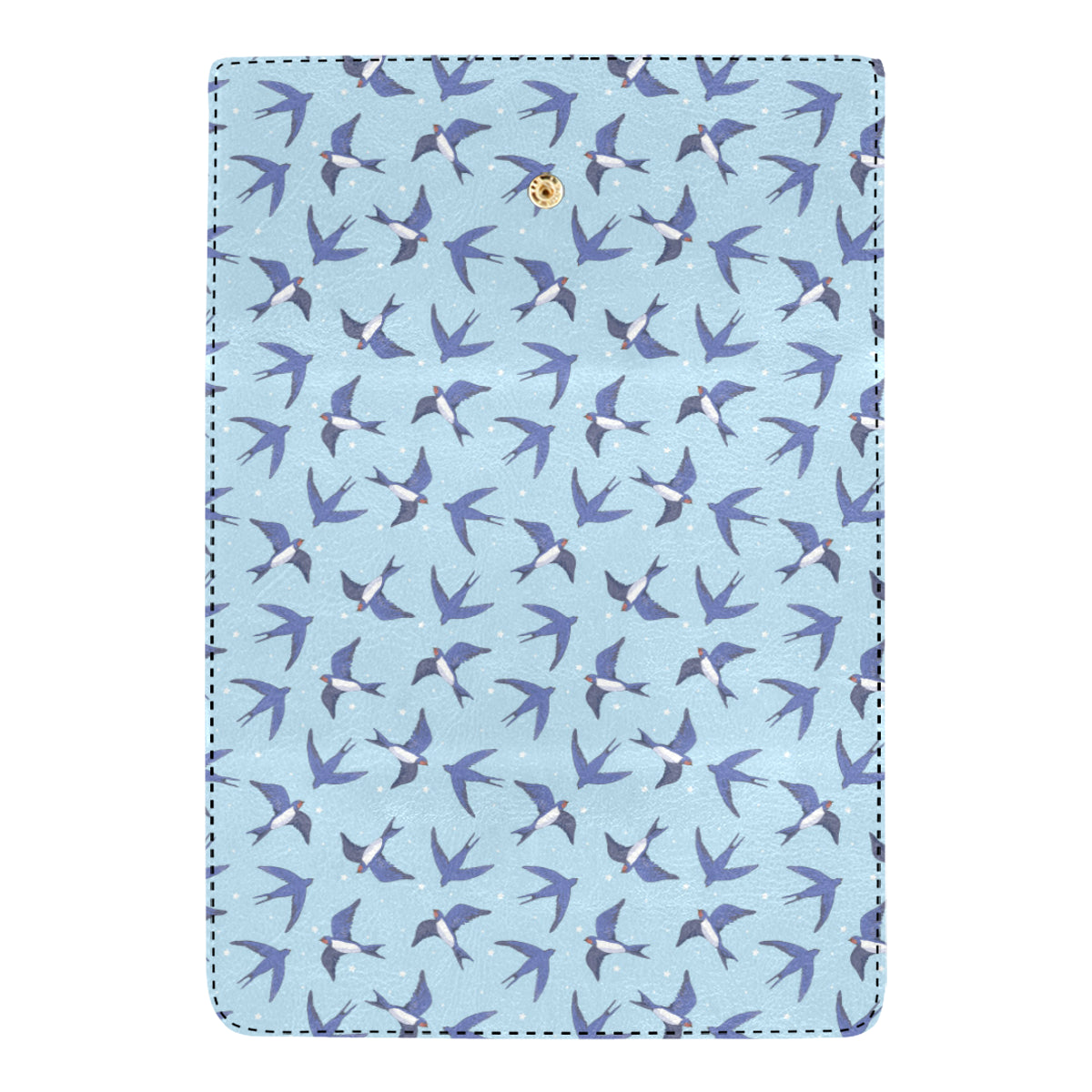 Swallow Bird Pattern Print Design 06 Women's Trifold Wallet