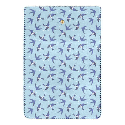 Swallow Bird Pattern Print Design 06 Women's Trifold Wallet