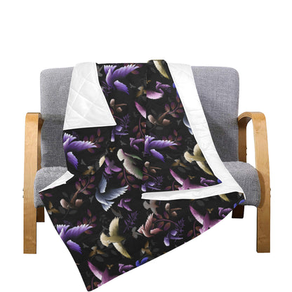 Pigeon Pattern Print Design 01 Premium Quilt