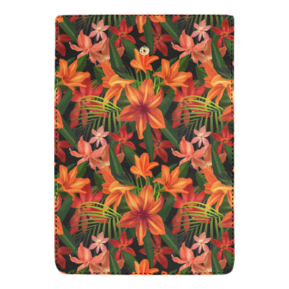 Amaryllis Pattern Print Design AL05 Women's Trifold Wallet
