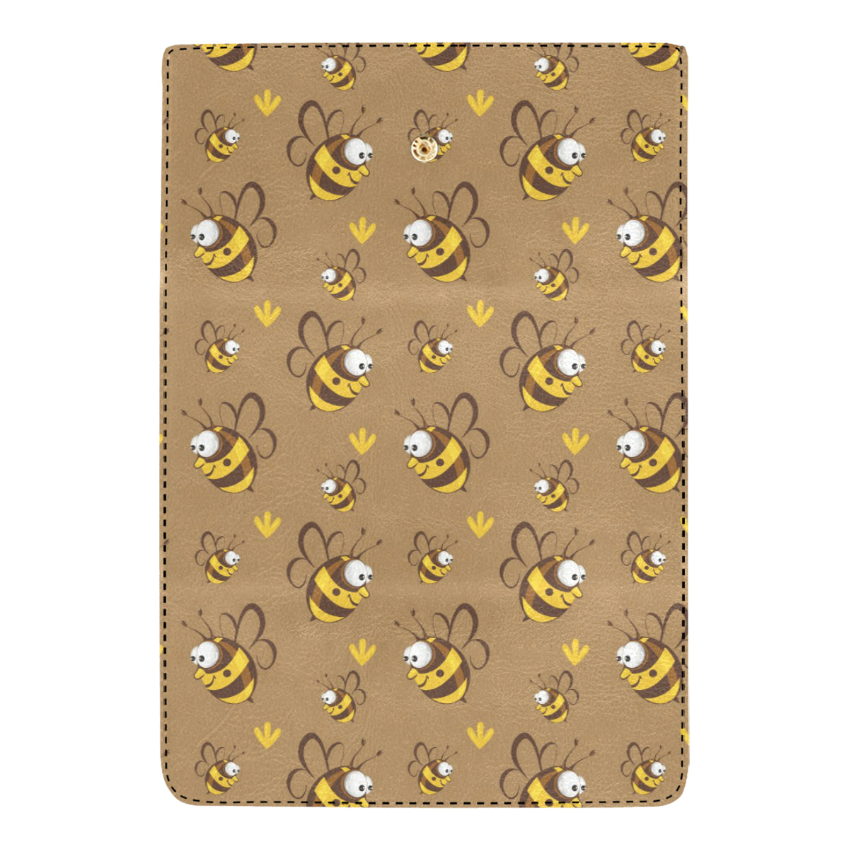 Bee Pattern Print Design BEE09 Women's Trifold Wallet