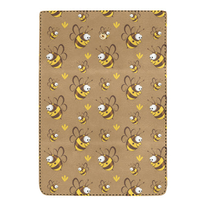 Bee Pattern Print Design BEE09 Women's Trifold Wallet
