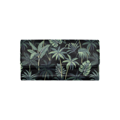 Rainforest Pattern Print Design RF02 Women's Trifold Wallet